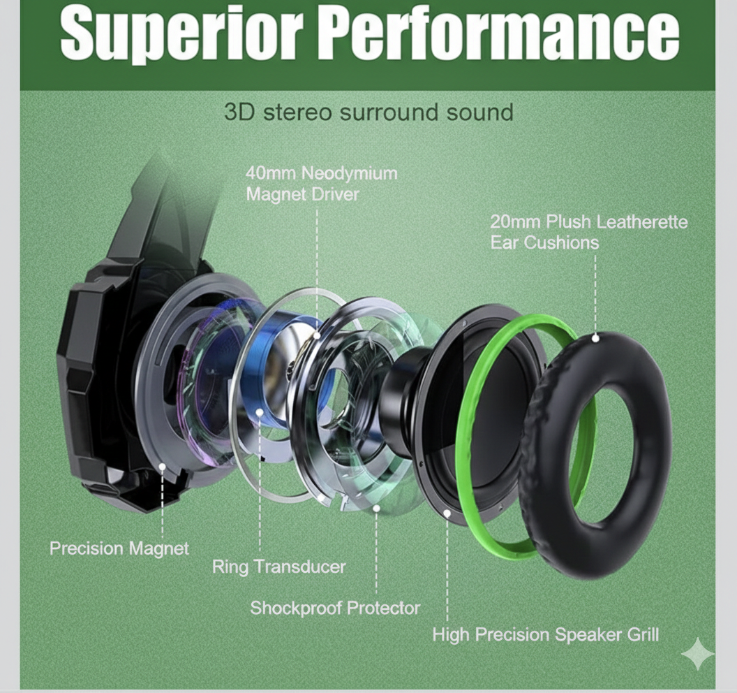 Rbg gaming headset pro